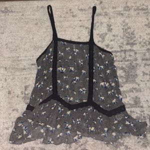 Free People size small floral top